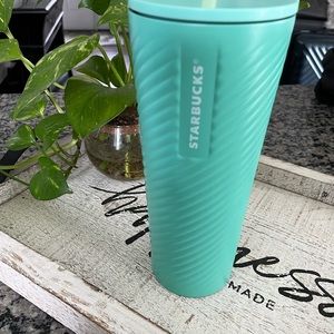 Starbucks turquoise rare Aruba edition tumbler